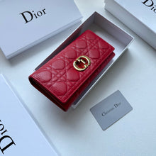 Load image into Gallery viewer, DR577 Dior Caro Long Wallet / 7.5x3.9inch
