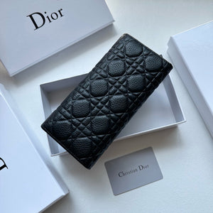 DR577 Dior Caro Long Wallet / 7.5x3.9inch