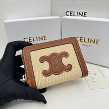 Load image into Gallery viewer, CL146 Small Zipper Wallet / 4.1x3.5x1.1inch

