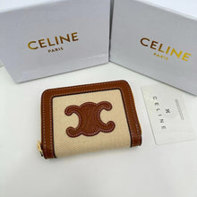 Load image into Gallery viewer, CL146 Small Zipper Wallet / 4.1x3.5x1.1inch
