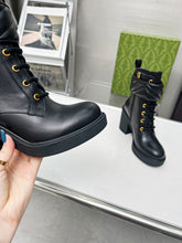 Load image into Gallery viewer, SE1097 GG Women&#39;s Ankle Boot with Double G /  Size5-11
