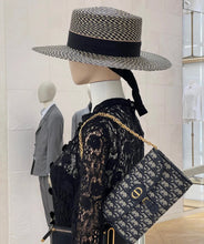 Load image into Gallery viewer, DR286 Dior Bobby East-West Pouch with Chain / 8.5 x 4.5 x 1.5 inches
