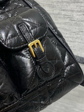 Load image into Gallery viewer, DR523 Small/Medium Dior Caro Backpack / HIGHEST QUALITY VERSION
