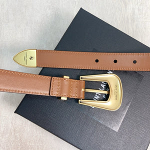 BL251 YSL Folk Buckle Belt / 25mm