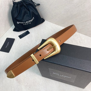 BL251 YSL Folk Buckle Belt / 25mm