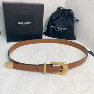 BL251 YSL Folk Buckle Belt / 25mm