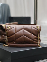 Load image into Gallery viewer, YSK321 Puffer Medium in Nappa Leather / 13.7 x 9 x 5.3 inches / HIGHEST QUALITY VERSION
