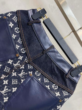 Load image into Gallery viewer, CLTH385 Monogram Denim Mini Shorts

