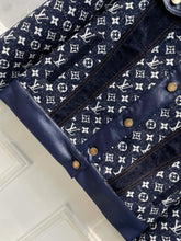 Load image into Gallery viewer, CLTH384 LB Monogram Denim Jacket
