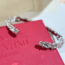 Load image into Gallery viewer, JW1464 Valentino Garavani Square Crystal Cuff Bracelet
