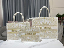 Load image into Gallery viewer, DR290 Small/Medium/Large Dior Book Tote / HIGHEST QUALITY VERSION
