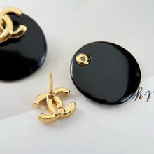 Load image into Gallery viewer, JW1465 Chanel Double C Convertible Stud Earrings
