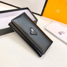 Load image into Gallery viewer, PD292 Large Leather Wallet / 7.3x3.7inch
