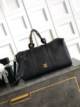 Load image into Gallery viewer, CC1499 Chanel 27C Boston Bowling Bag / HIGHEST QUALITY VERSION / 27×14×16cm
