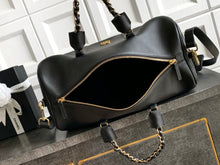 Load image into Gallery viewer, CC1499 Chanel 27C Boston Bowling Bag / HIGHEST QUALITY VERSION / 27×14×16cm
