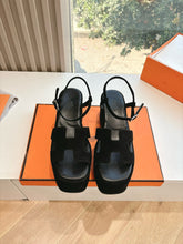 Load image into Gallery viewer, SE1552 H Elda Espadrille Sandals / Size5-10
