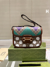 Load image into Gallery viewer, GC594 Gucci Horsebit 1955 Shoulder Bag / 9.8&quot;W x 7&quot;H x 3.1&quot;D
