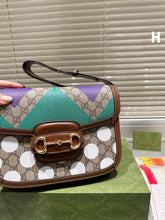 Load image into Gallery viewer, GC594 Gucci Horsebit 1955 Shoulder Bag / 9.8&quot;W x 7&quot;H x 3.1&quot;D
