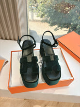 Load image into Gallery viewer, SE1553 H Elda Espadrille Sandals / Size5-10
