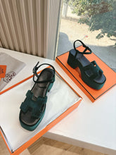 Load image into Gallery viewer, SE1553 H Elda Espadrille Sandals / Size5-10
