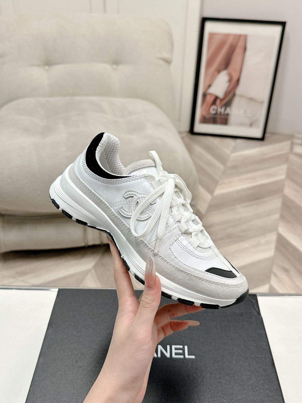 SE1690 Chanel Sneakers / Size5-11