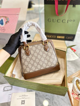Load image into Gallery viewer, GC634 Gucci Horsebit 1955 Mini/Small Top Handle Bag
