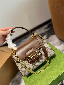 GC635 Gucci Horsebit 1955 mini/Medium Bag