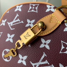 Load image into Gallery viewer, LB1588 LV Speedy P9 Bandoulière 30 / HIGHEST QUALITY VERSION / Purple-Brown / 32×22.5×18cm
