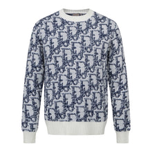 Load image into Gallery viewer, CLTH494 Dior 26SS Oblique Jacquard Crewneck Sweater / Wool-Cotton Blend / Unisex

