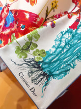 Load image into Gallery viewer, CLTH392 CD Butterfly Around the World 90 Square Scarf / 35.5 x 35.5 inches
