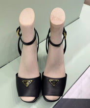 Load image into Gallery viewer, SE1694 Prada Nappa Leather Platform Sandals / Size5-11
