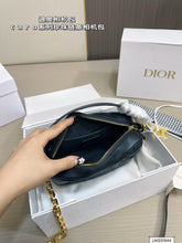 Load image into Gallery viewer, DR420 Small Dior Caro Top Handle Camera Bag / 7.5x5x2inches
