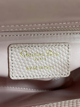 Load image into Gallery viewer, DR658 Dior Lady Dior 3-Quilt Bag / Crocodile-Embossed Calfskin / Bow Detail / 17cm
