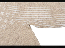 Load image into Gallery viewer, CLTH497 LV 2026 Fall-Winter Ski Half-Zip Monogram Sweater / Apricot / Wool Blend
