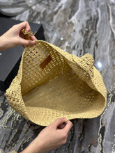 Load image into Gallery viewer, YSK253 Hobo Raffia Bag / HIGHEST QUALITY VERSION / 14.6 x 11.8 x 5.5 inches
