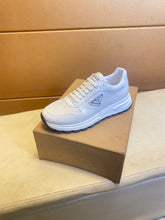 Load image into Gallery viewer, MSE074  Prada Re-Nylon and Brushed Leather Sneakers / Size6-12
