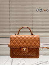 Load image into Gallery viewer, CC1183 Flap Bag with Top Handle / 8.7x7.7x2.7inch
