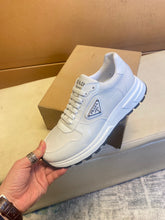 Load image into Gallery viewer, MSE074  Prada Re-Nylon and Brushed Leather Sneakers / Size6-12
