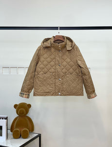 CLTH468 Burberry Quilted Thermoregulated Jacket