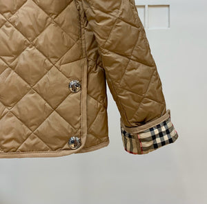 CLTH468 Burberry Quilted Thermoregulated Jacket