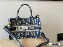 Load image into Gallery viewer, DR424 Mini Dior Book Tote / 8.5 x 5 x 3 inches
