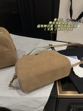 Load image into Gallery viewer, CC1508 Chanel 26B Suede Bowling Bag / Small 20 × 13 cm / Large 34 × 21 cm without shoulder strap
