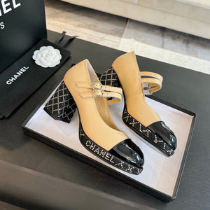 SE1629 Chanel Mary Janes 65mm / Size4-10