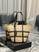 Load image into Gallery viewer, YSK256 Raffia Medium Shoulder Bag / HIGHEST QUALITY VERSION / 15.7x11.4x7.5inch
