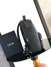 Load image into Gallery viewer, DR665 Dior CD Icon Zip Backpack / HIGHEST QUALITY VERSION / 29.5×39×15cm
