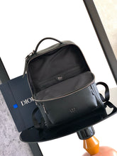 Load image into Gallery viewer, DR665 Dior CD Icon Zip Backpack / HIGHEST QUALITY VERSION / 29.5×39×15cm
