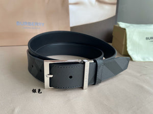 BL254 Burberry Check Belt 35mm