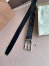 Load image into Gallery viewer, BL254 Burberry Check Belt 35mm
