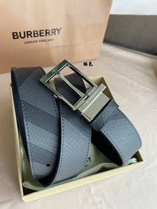 BL254 Burberry Check Belt 35mm
