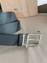 Load image into Gallery viewer, BL254 Burberry Check Belt 35mm
